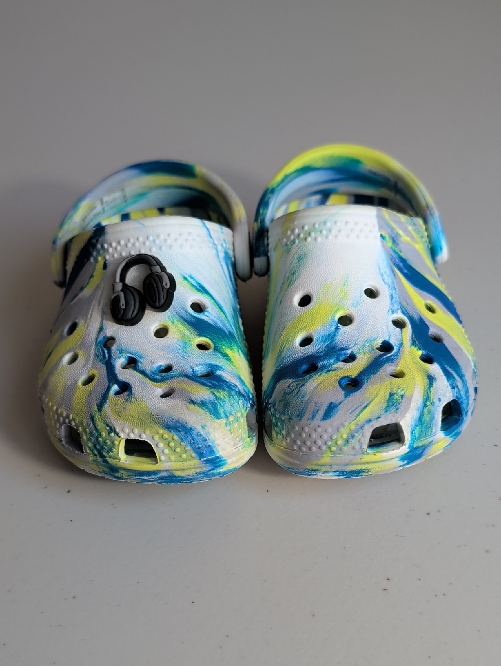 Boys Tie Dye Crocs